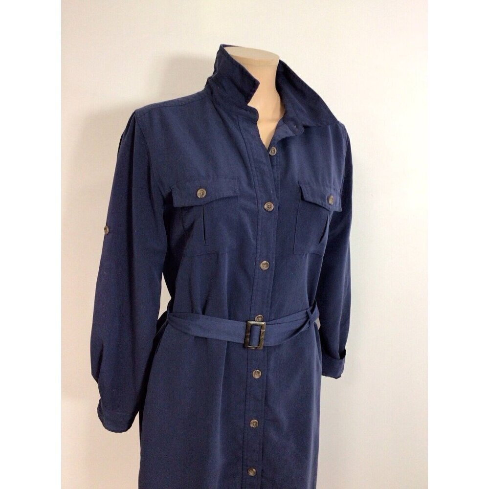 Travel Smith Shirt Dress Womens Small - Picture 2 of 7